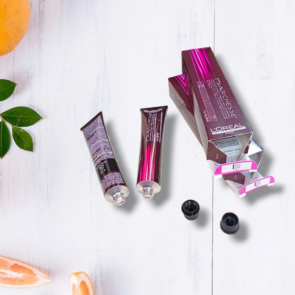 L'Oreal Professionnel DIARichesse 2 Tubes Ammonia-Free 5.65/5RRv Cherry - Picture 12 of 16